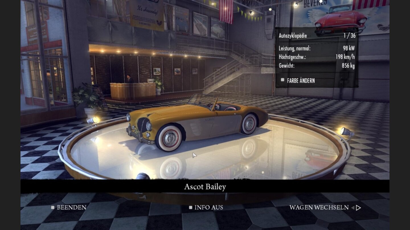 Mafia 2 - Fuhrpark