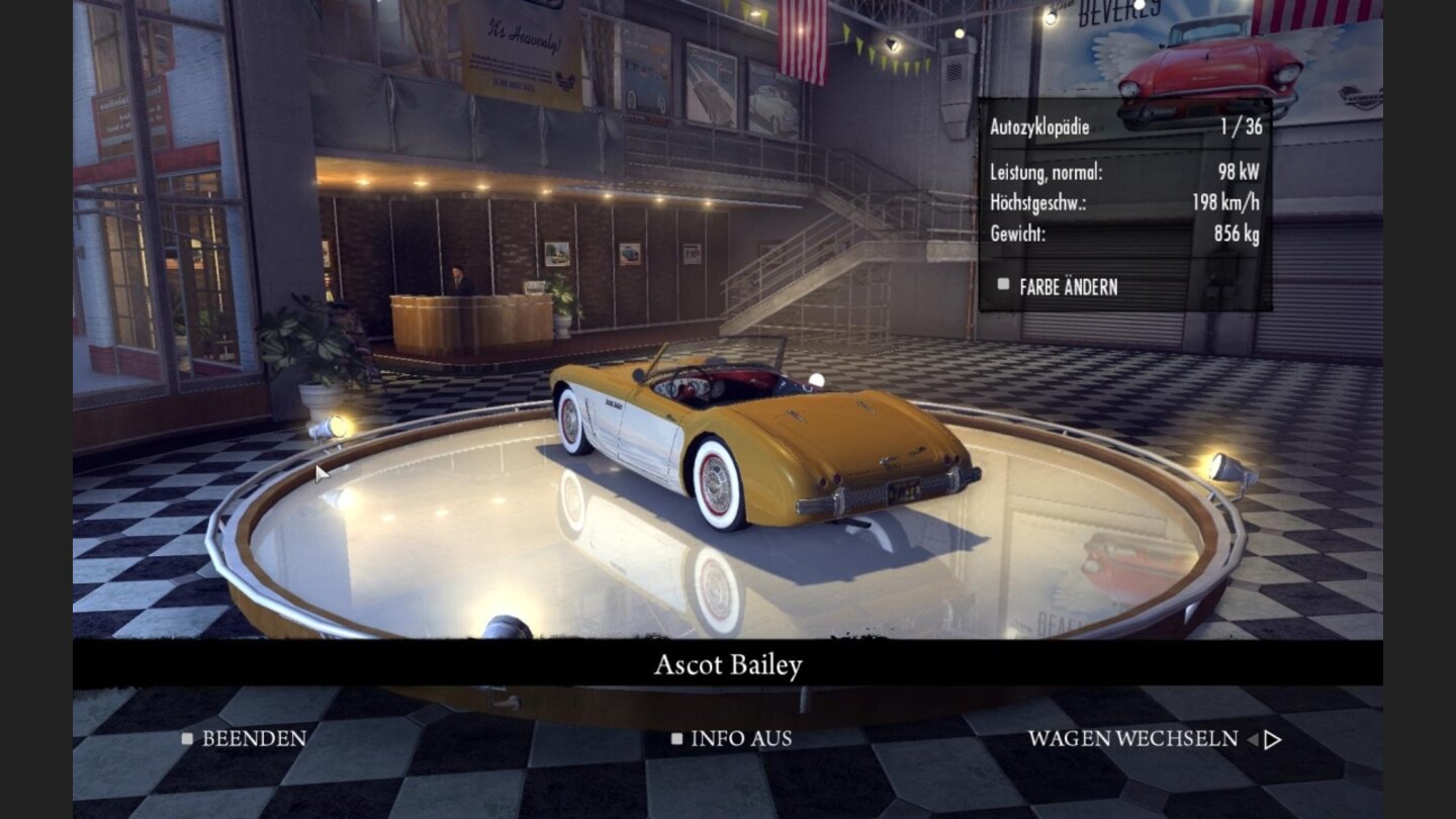 Mafia 2 - Fuhrpark
