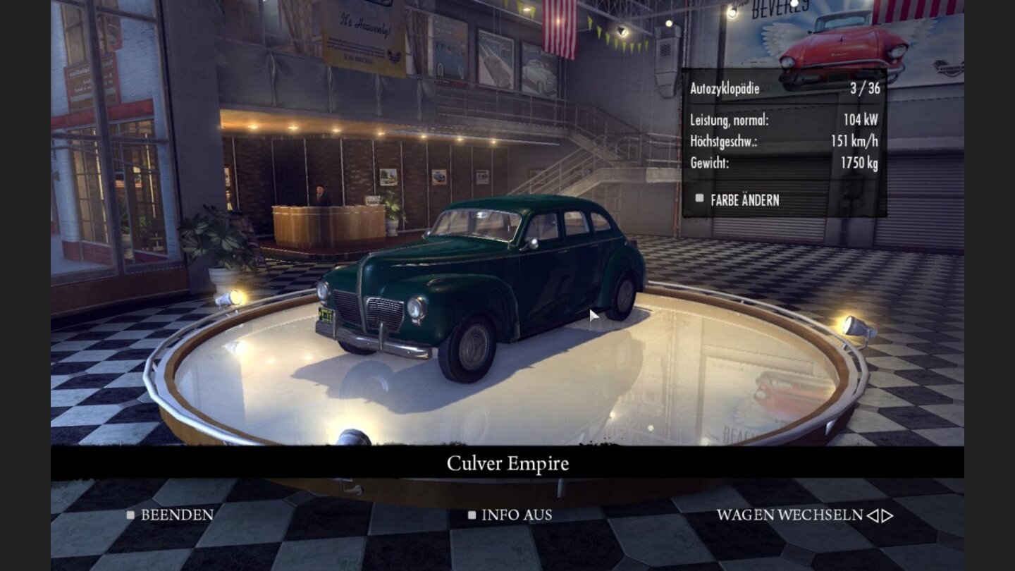 Mafia 2 - Fuhrpark