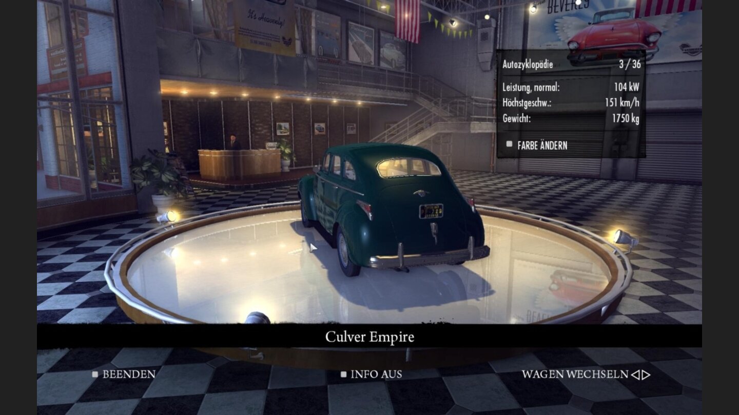 Mafia 2 - Fuhrpark