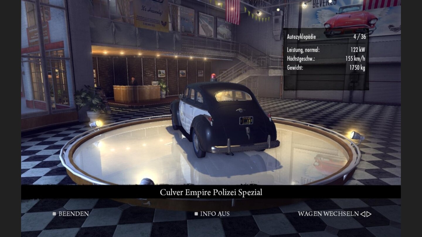 Mafia 2 - Fuhrpark