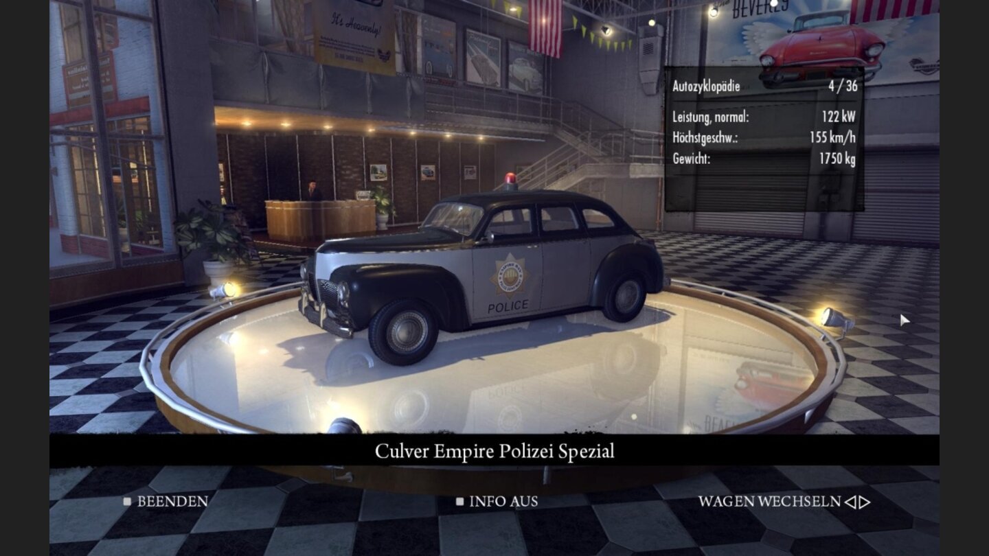 Mafia 2 - Fuhrpark