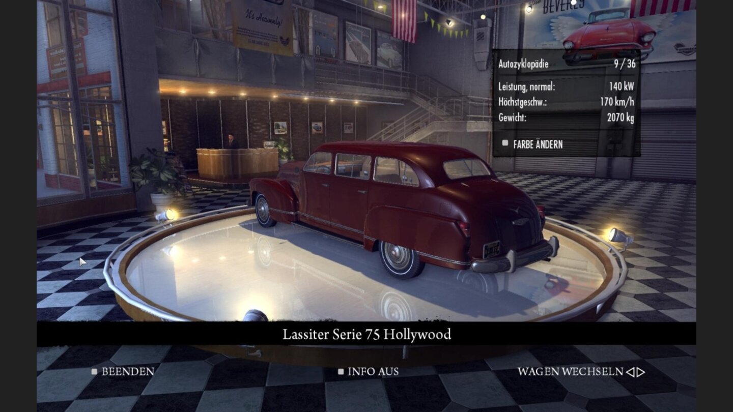Mafia 2 - Fuhrpark