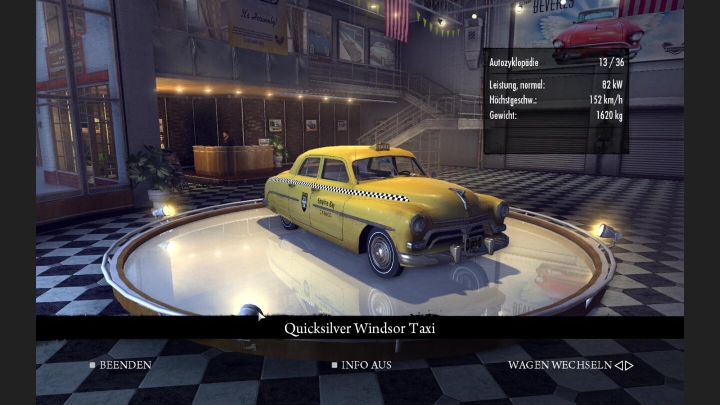 Mafia 2 - Fuhrpark