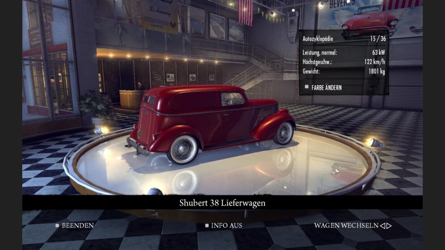 Mafia 2 - Fuhrpark