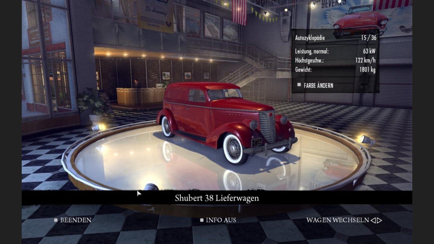 Mafia 2 - Fuhrpark