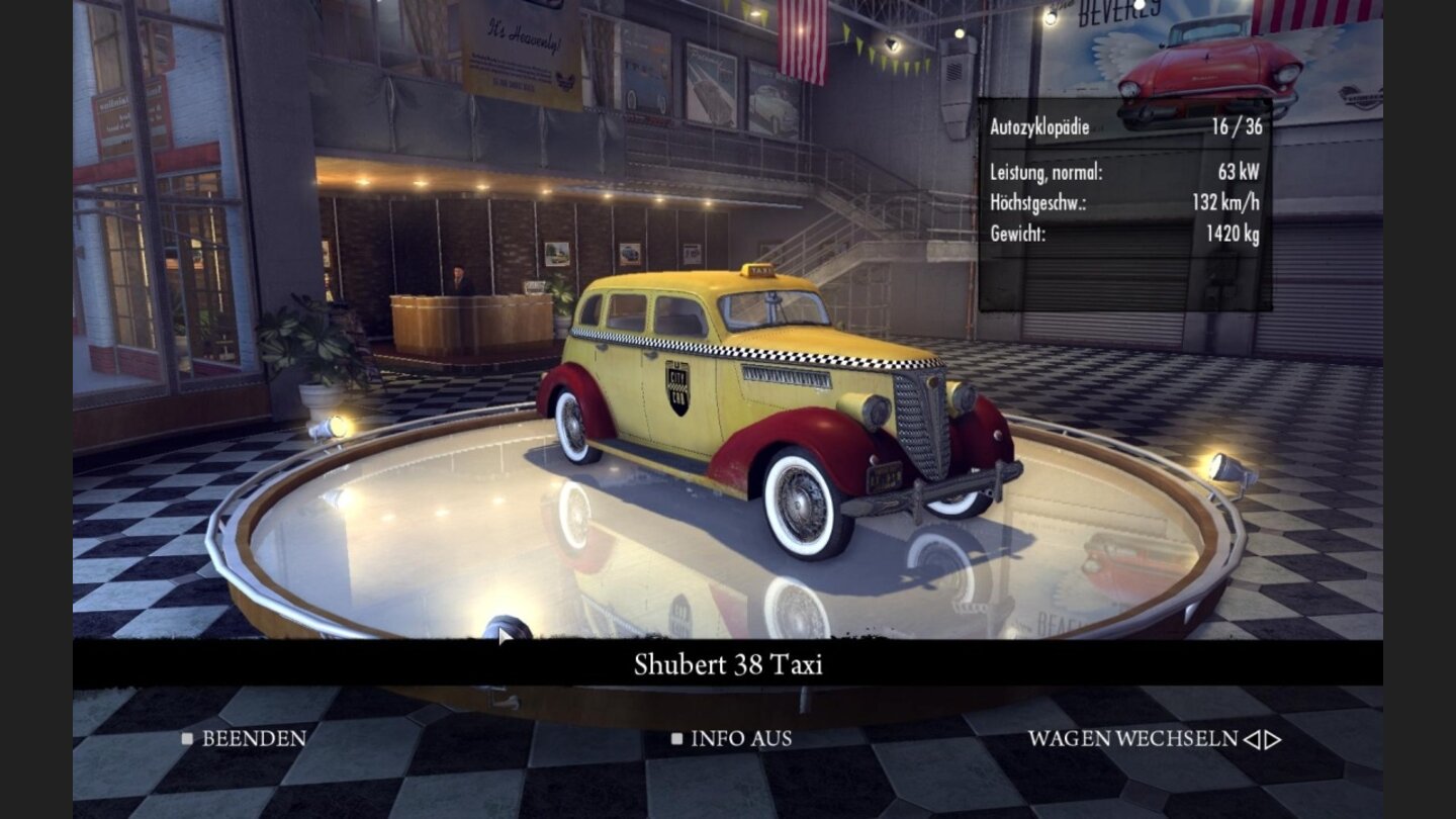 Mafia 2 - Fuhrpark
