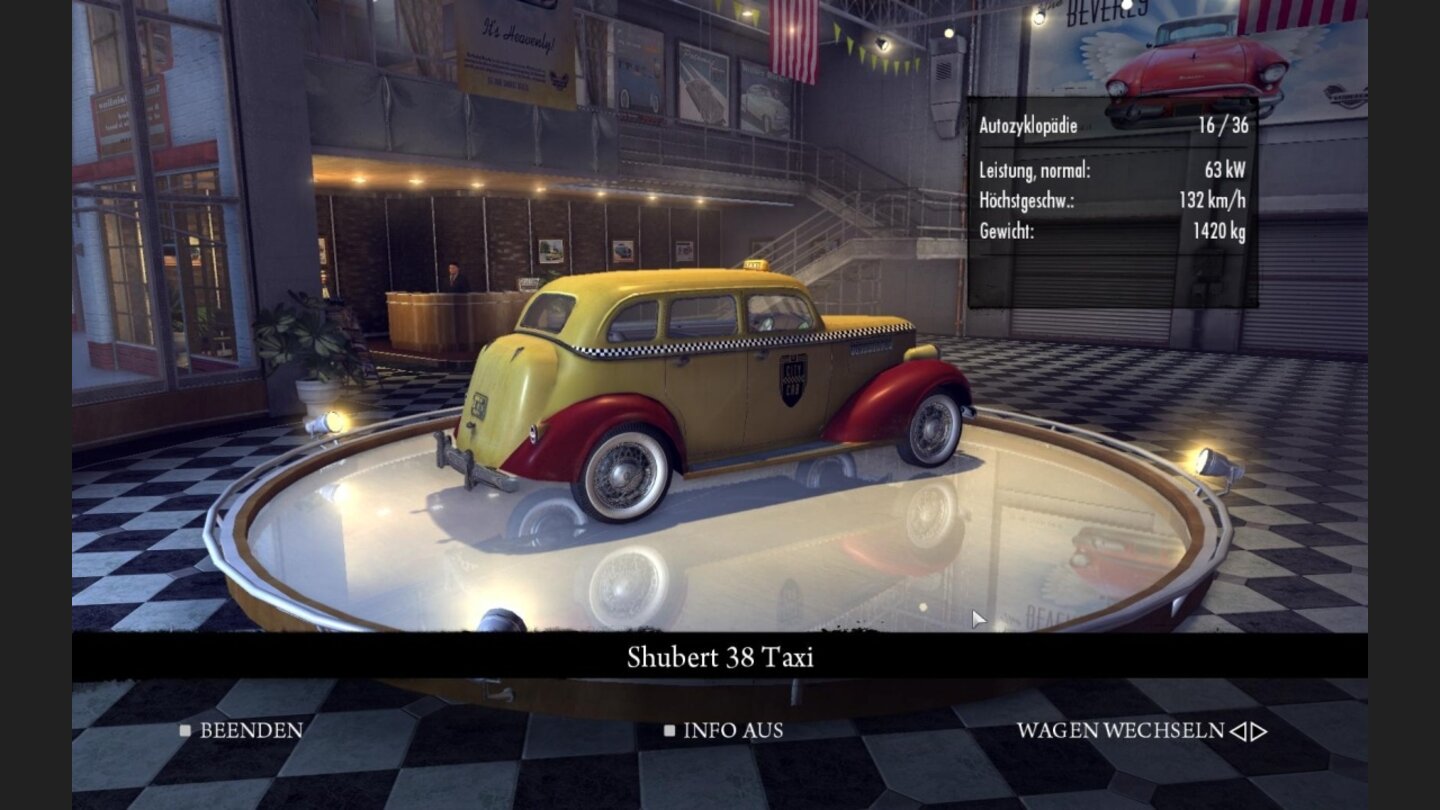 Mafia 2 - Fuhrpark