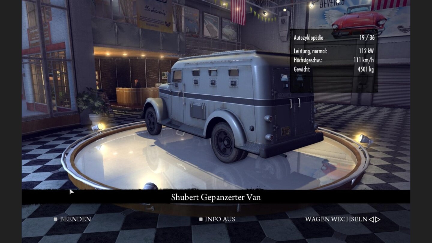 Mafia 2 - Fuhrpark