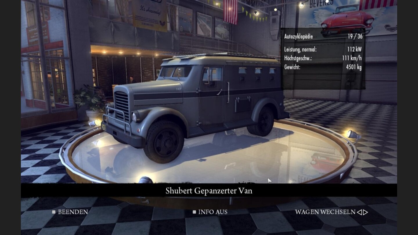 Mafia 2 - Fuhrpark