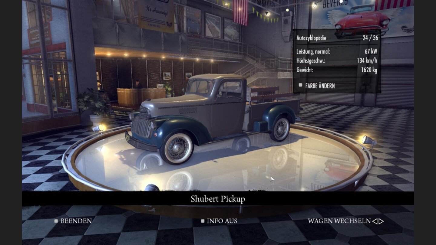 Mafia 2 - Fuhrpark