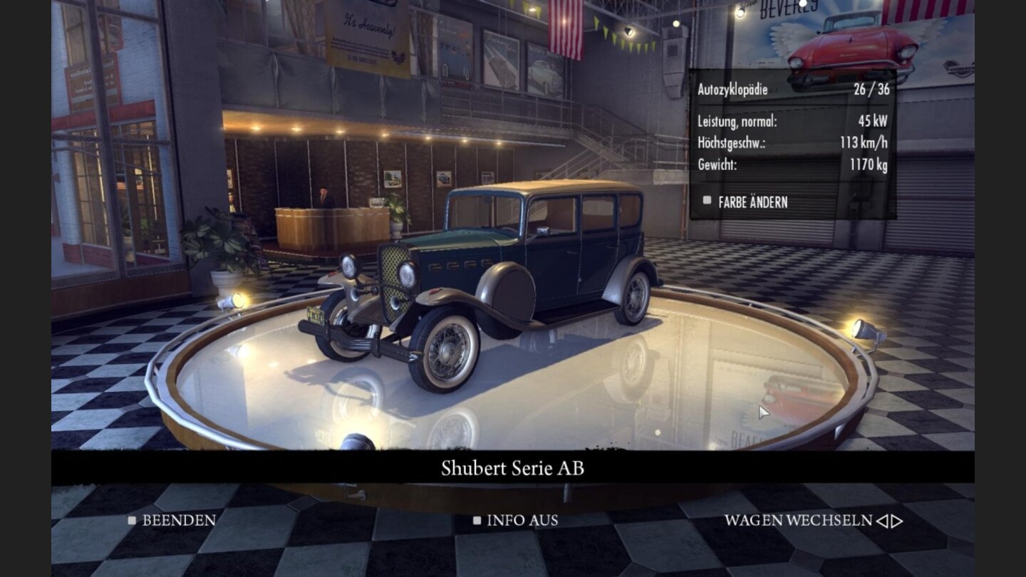 Mafia 2 - Fuhrpark