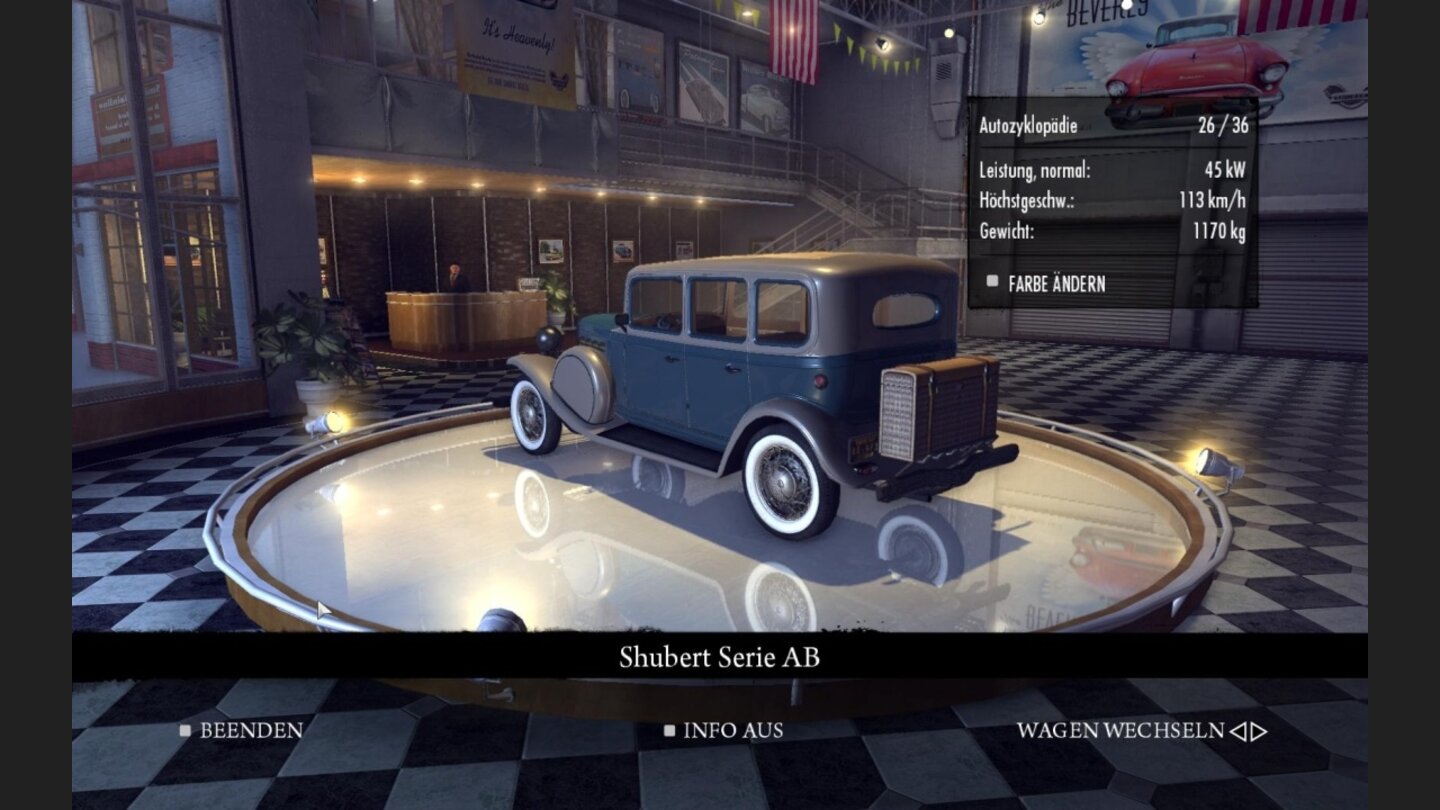 Mafia 2 - Fuhrpark