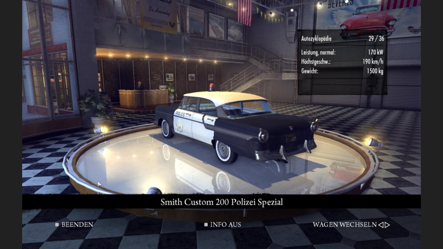Mafia 2 - Fuhrpark