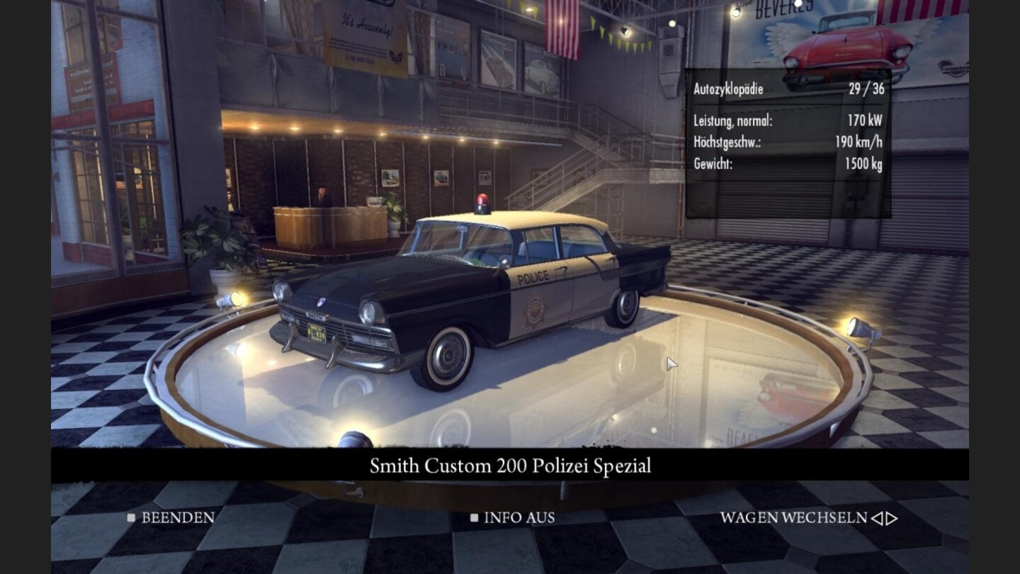 Mafia 2 - Fuhrpark