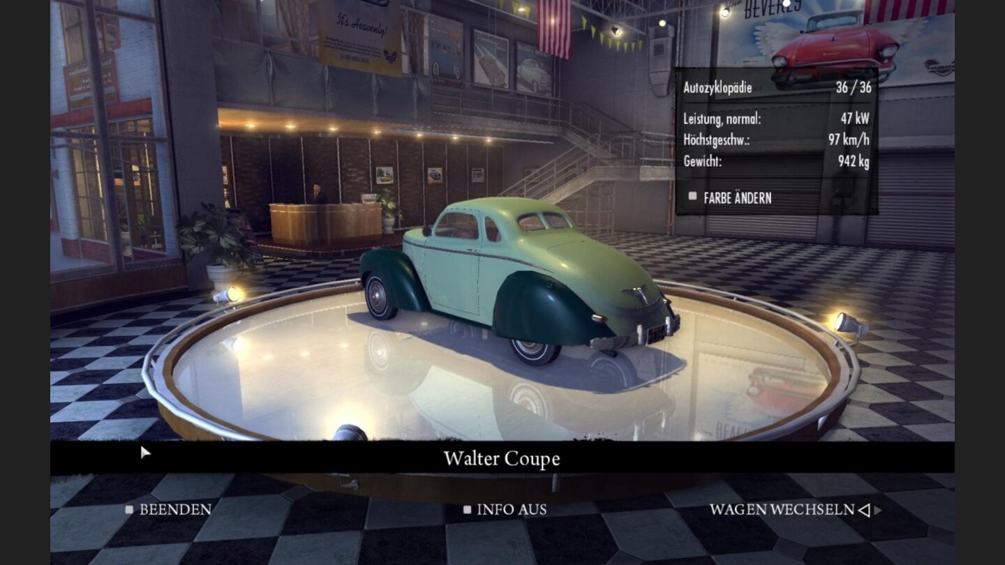 Mafia 2 - Fuhrpark