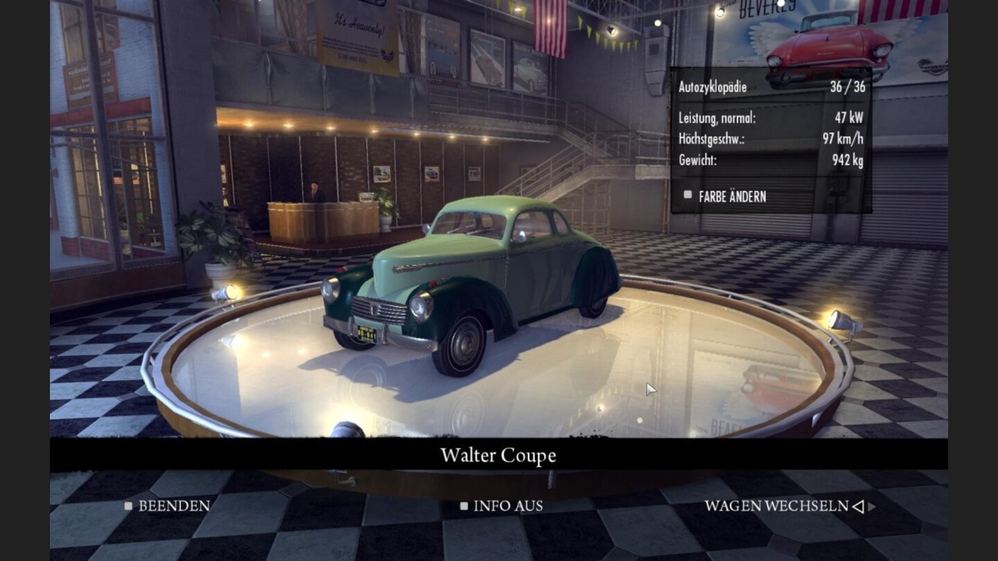 Mafia 2 - Fuhrpark