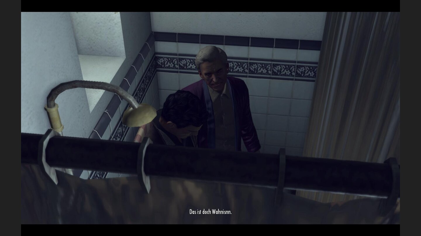 Ein Freund von unsNur in der Dusche sollte Sie nicht Zuflucht suchen. Falls Henry Sie dort erwischt, schießt er Sie und Leo über den Haufen.