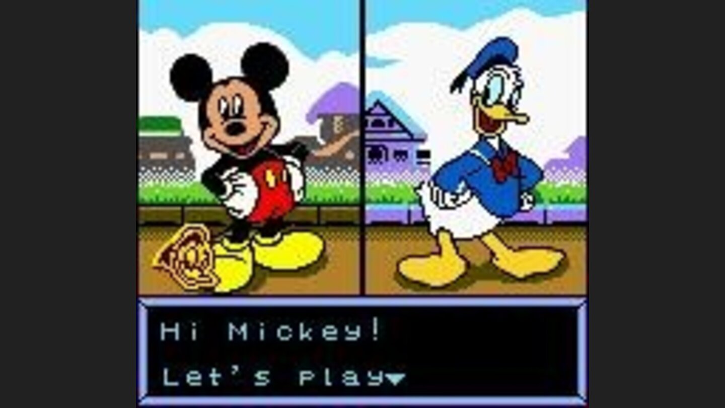 Mickey and Donald: a great duel!
