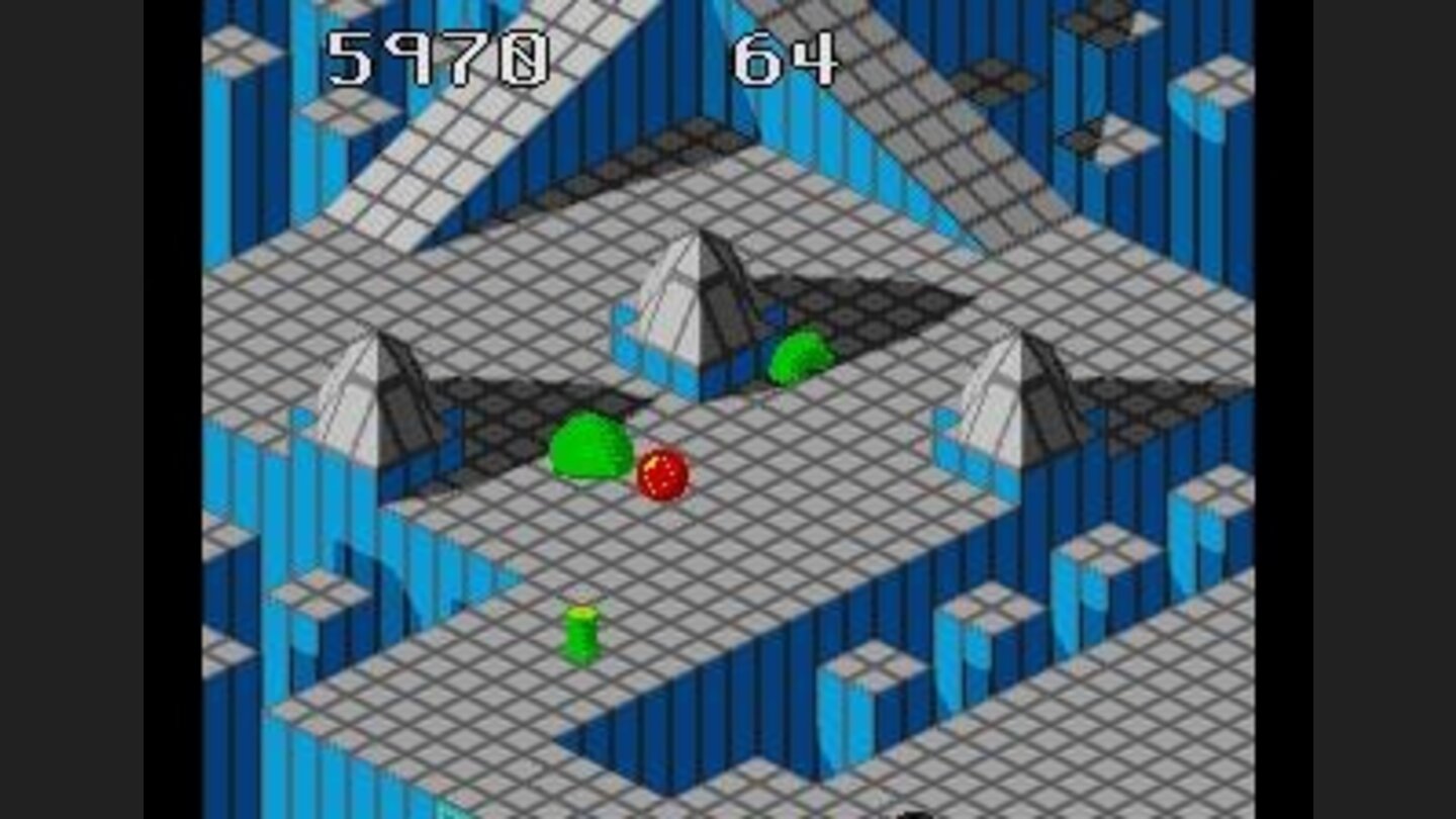 Watch out for the marble munching green things