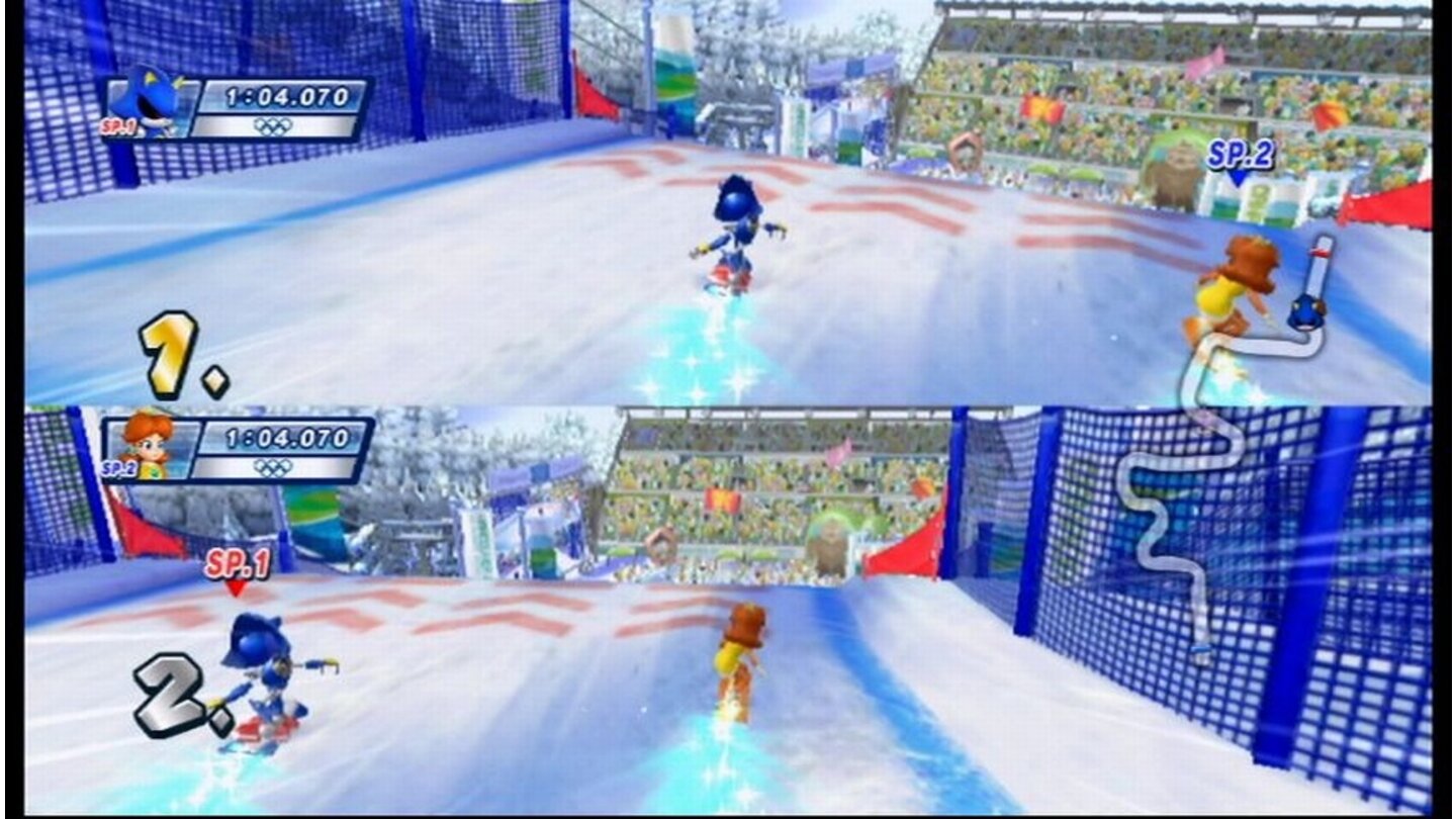 Mario + Luigi bei den Olympischen Winterspielen [Wii]