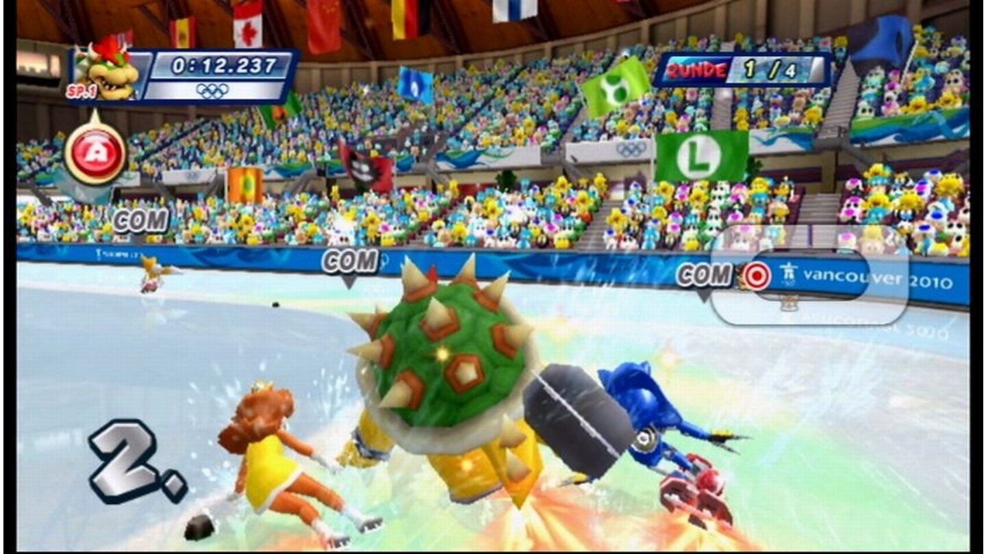 Mario & Luigi bei den Olympischen Winterspielen [Wii]