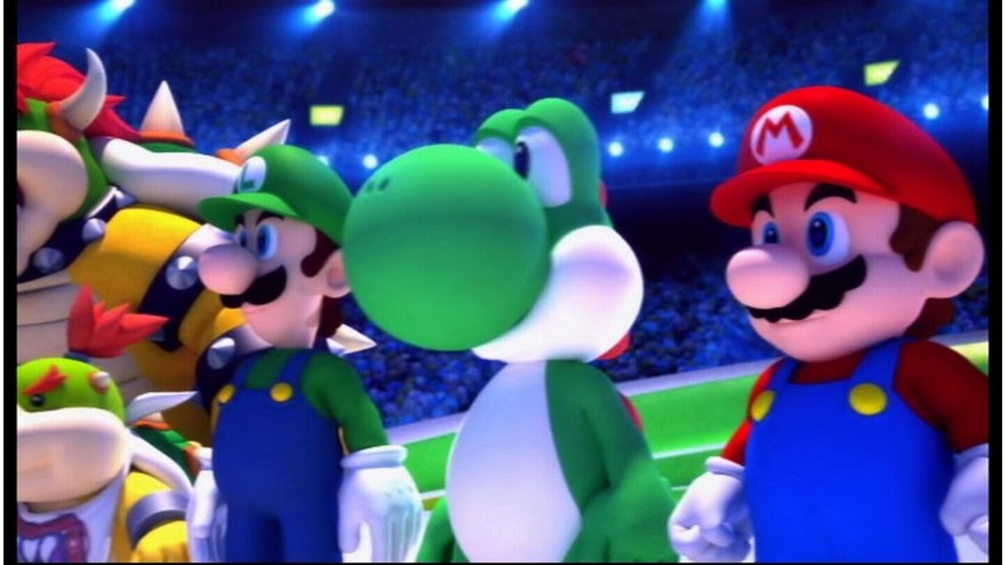 Mario + Luigi bei den Olympischen Winterspielen [Wii]