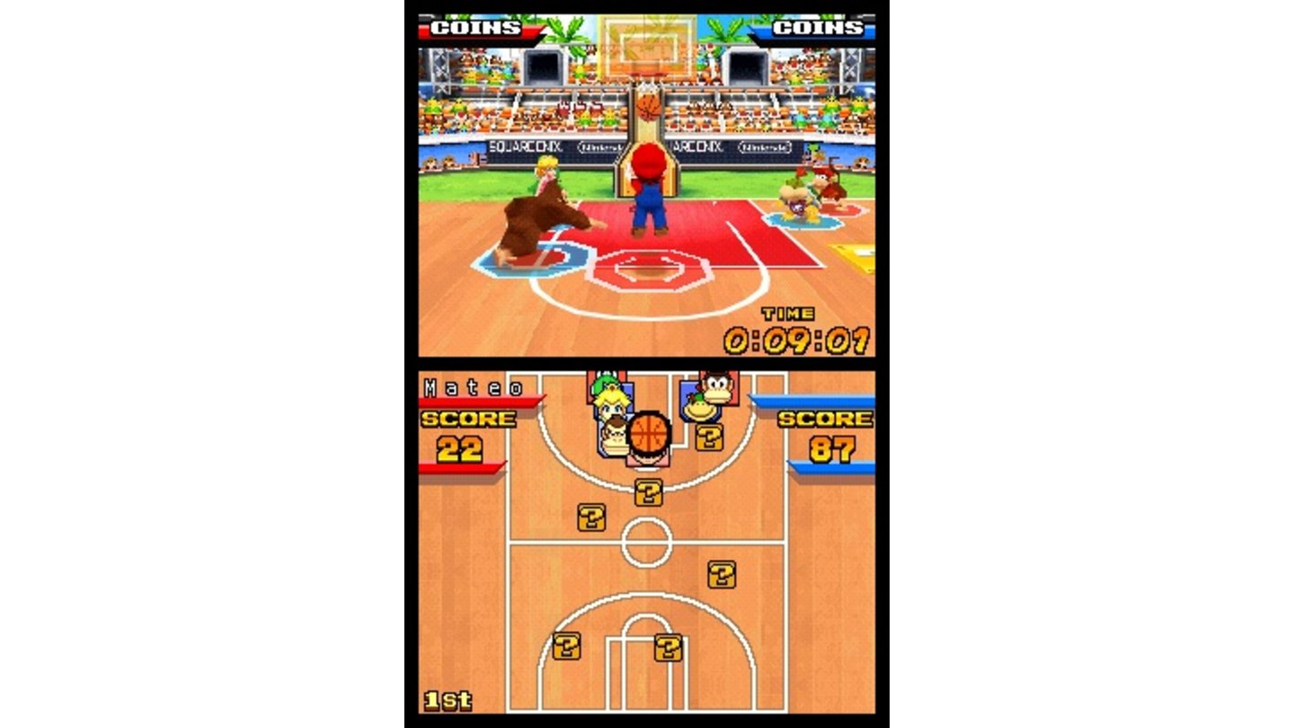 Mario Slam Basketball 3