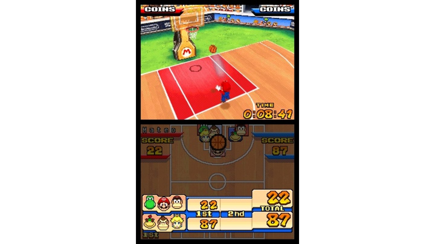 Mario Slam Basketball 4