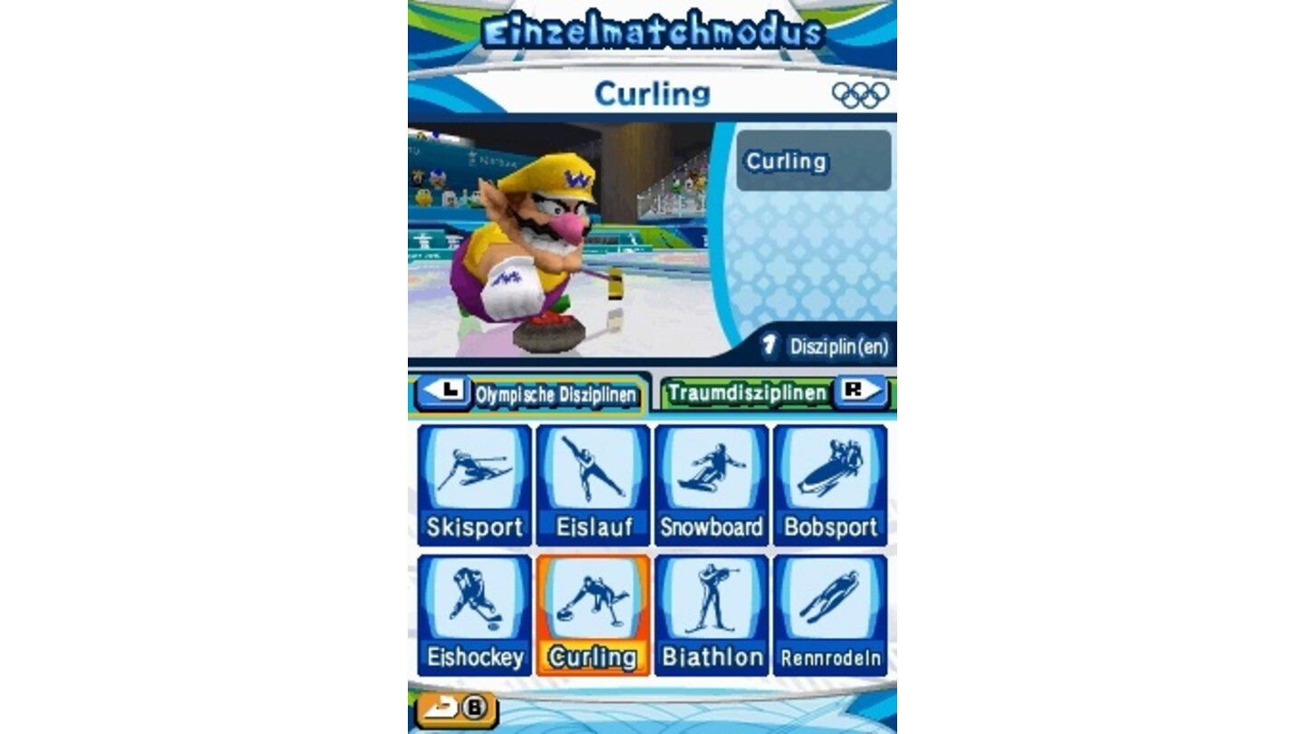 Mario & Sonic bei den Olympischen Winterspielen [DS]