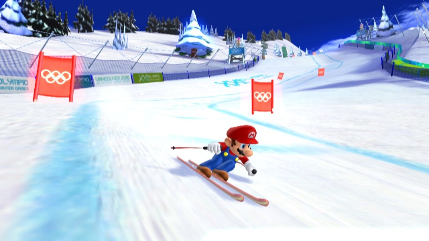 Mario Sonic bei den Olympischen Winterspielen