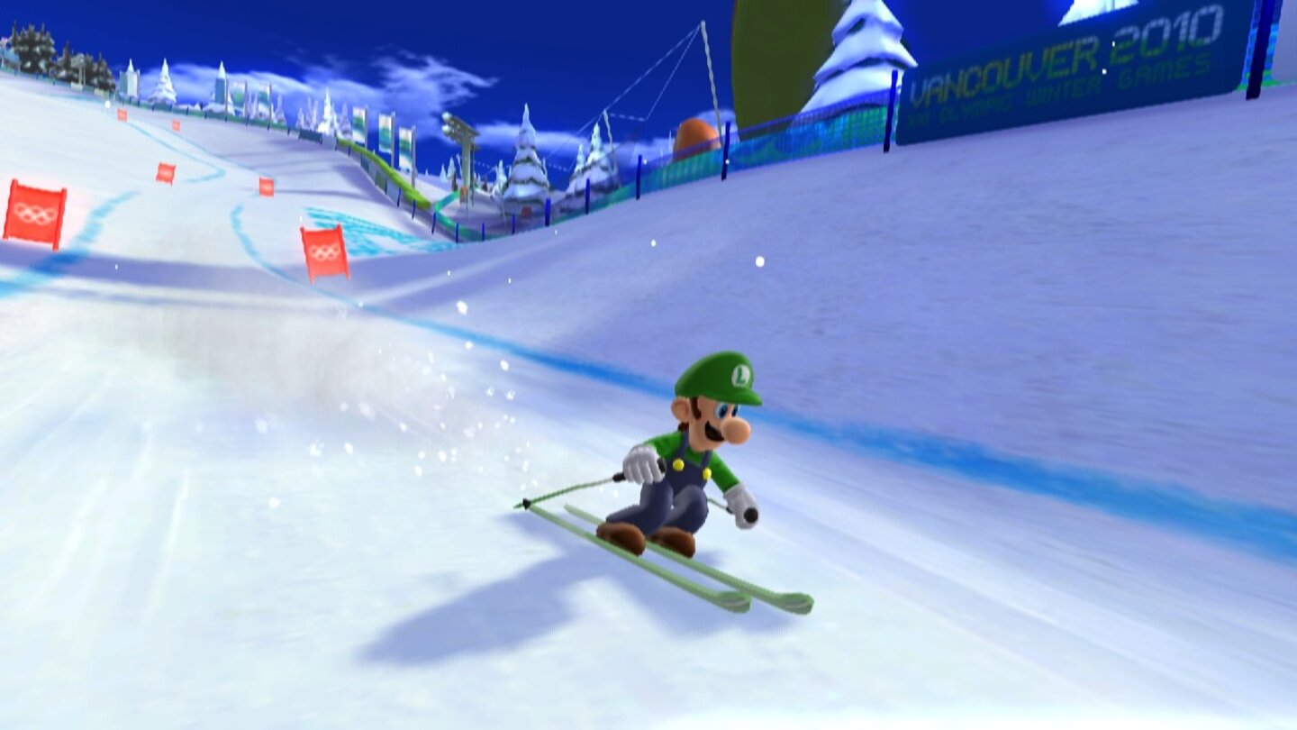 Mario Sonic bei den Olympischen Winterspielen