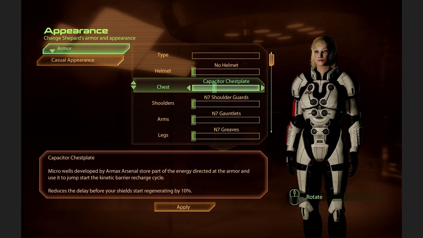 Mass Effect 2 - Die Outfits