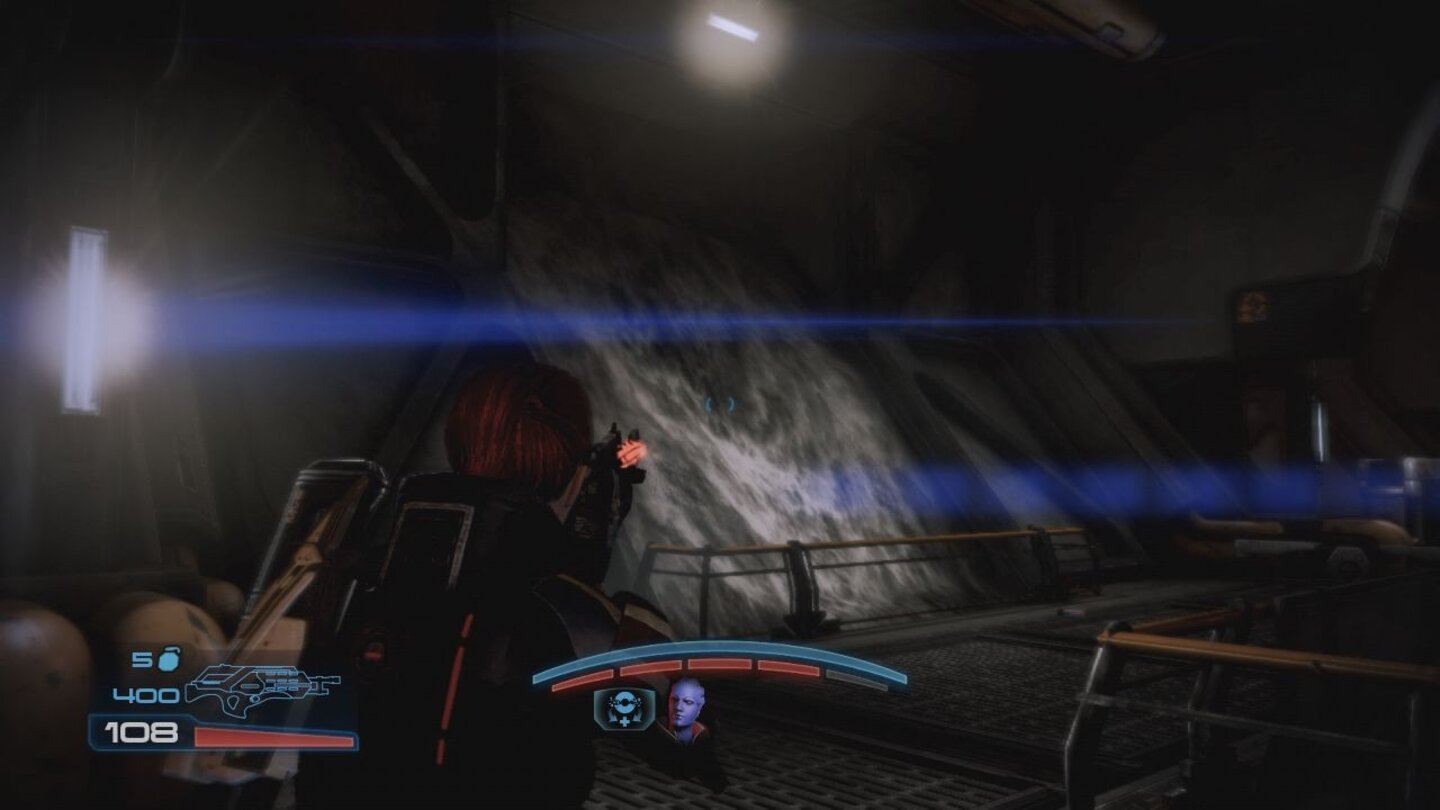 Mass Effect 3: OmegaDer Weg zum Kopf der Cerberus-Besatzer führt auch durch das Abwassersystem der Raumstation.