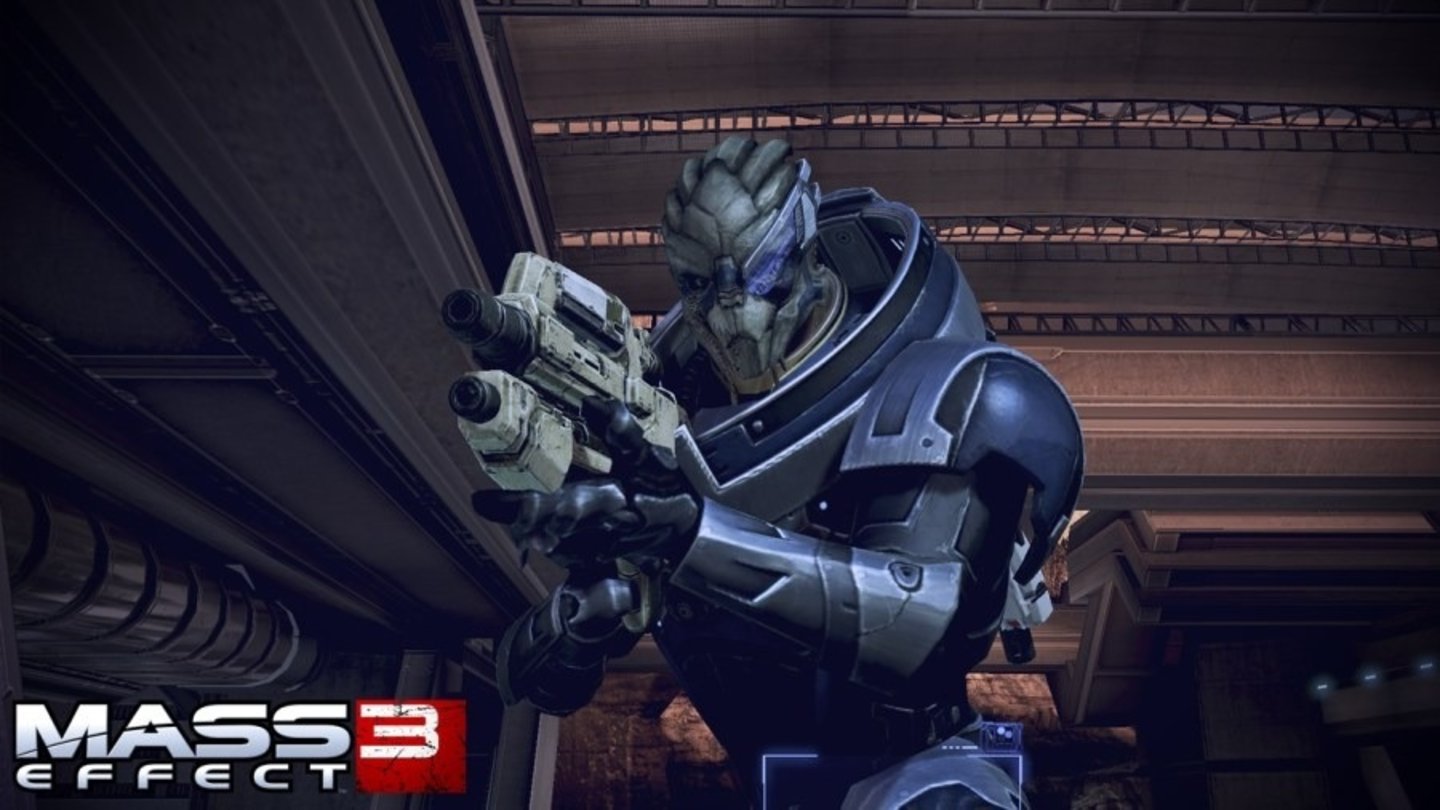 Mass Effect 3Der gute Garrus Vakarian begleitet Commander Shepard auch in Mass Effect 3.