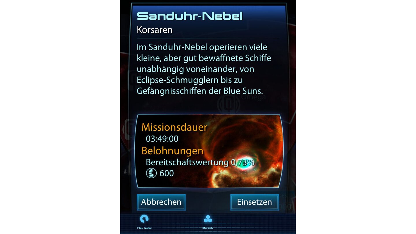 Mass Effect: Datapad 0,73 Prozent bessere Bereitschaft sind nicht viel, jedoch müssen wir dafür auch nicht viel tun außer klicken und warten.