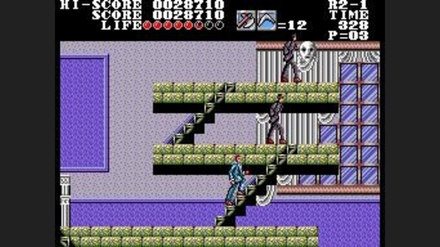 Ladders are equaly annoying as in Castlevania, but in a different way.