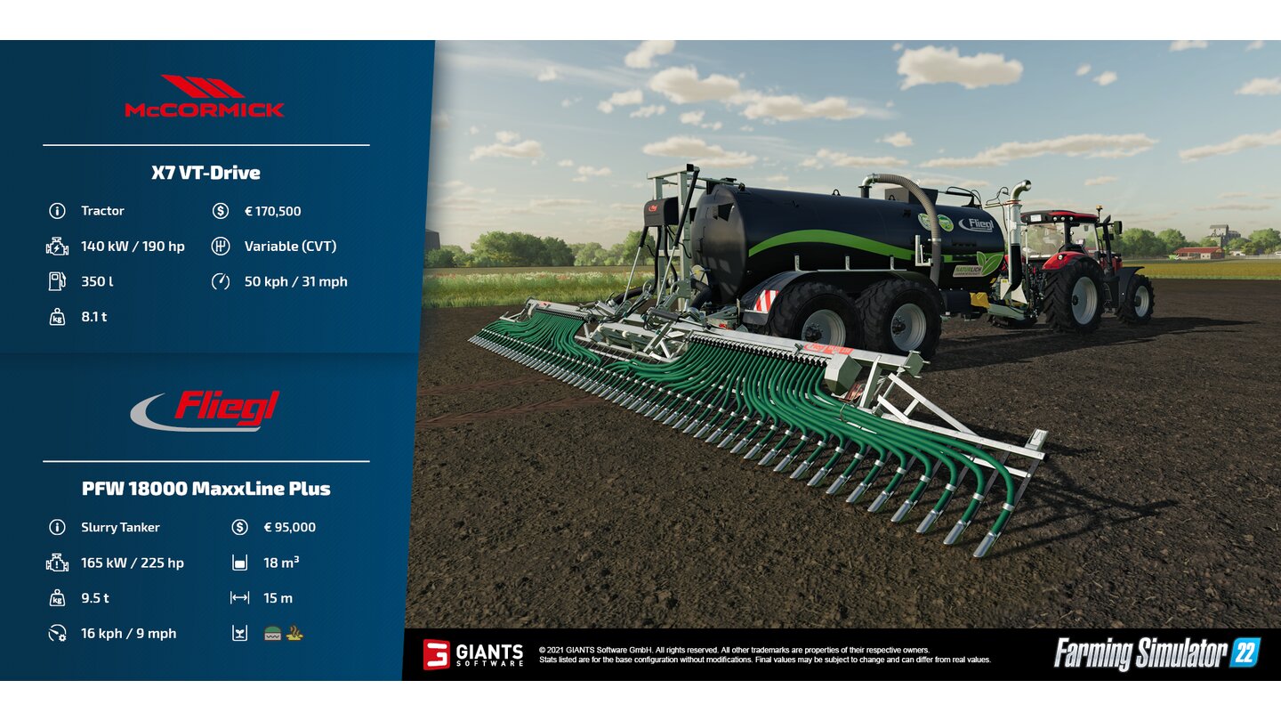 Landwirtschafts Simulator 22
McCormick X7 VT-Drive und Fliegl PFW 18000 MaxxLine Plus