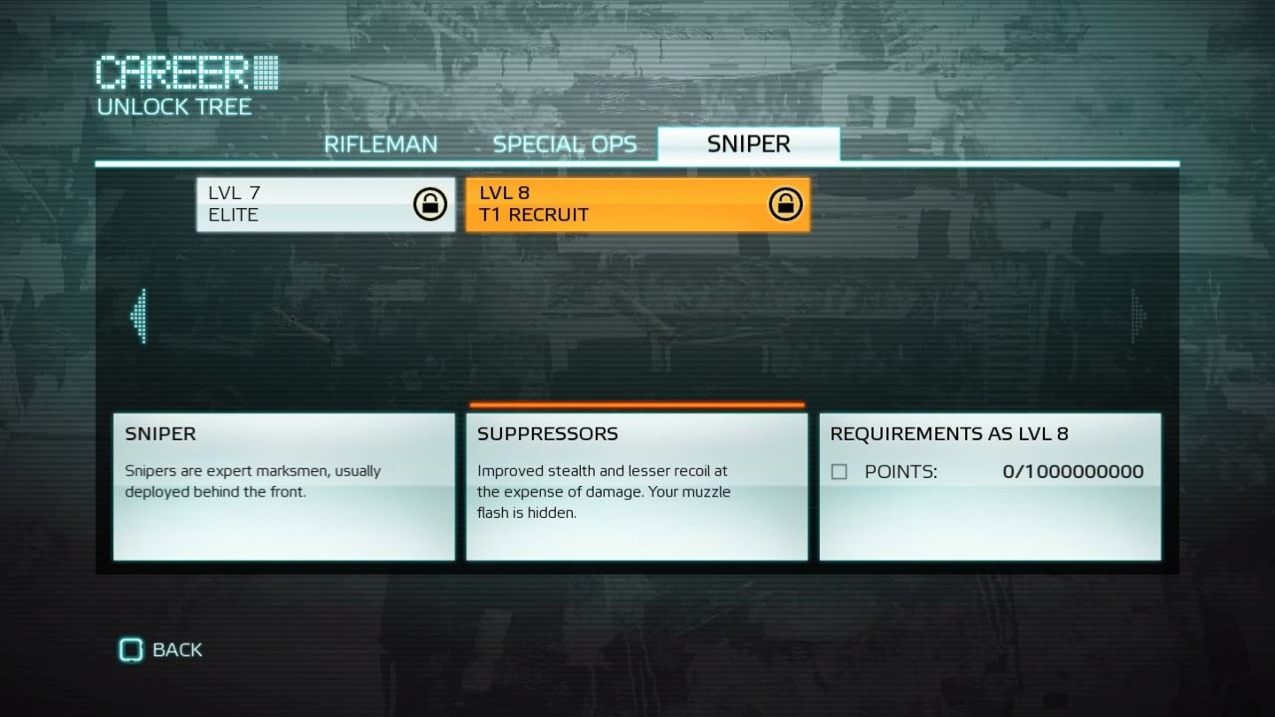 Medal of Honor: Klassen-Upgrades - Sniper Level 8