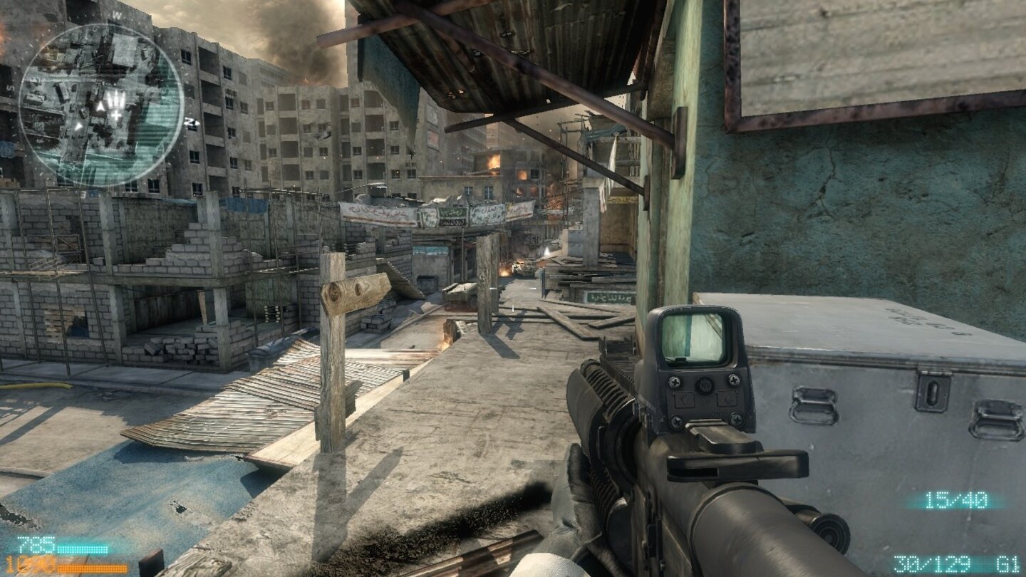 Medal of Honor - Screenshots aus der Multiplayer-Beta (Karte: Kabul City Ruins, Modus: Team Assault)