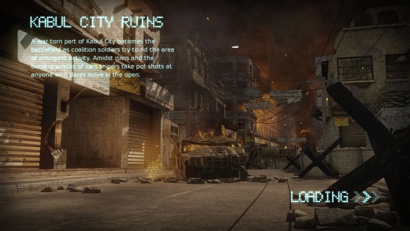 Medal of Honor - Screenshots aus der Multiplayer-Beta (Karte: Kabul City Ruins, Modus: Team Assault)