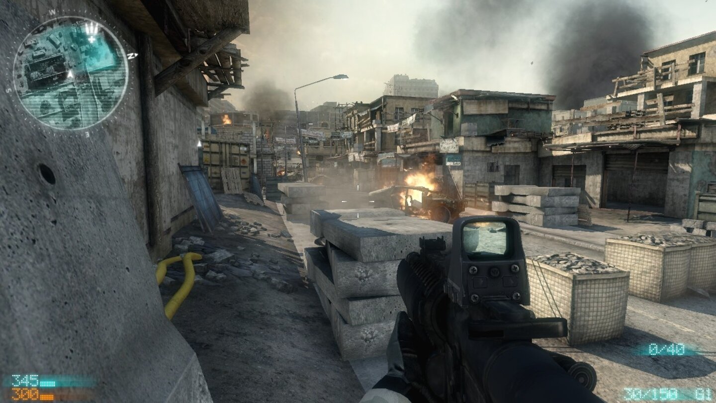 Medal of Honor - Screenshots aus der Multiplayer-Beta (Karte: Kabul City Ruins, Modus: Team Assault)