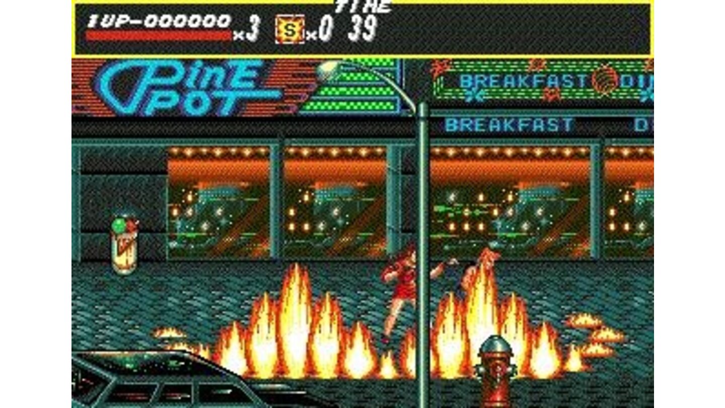 Streets of Rage gameplay