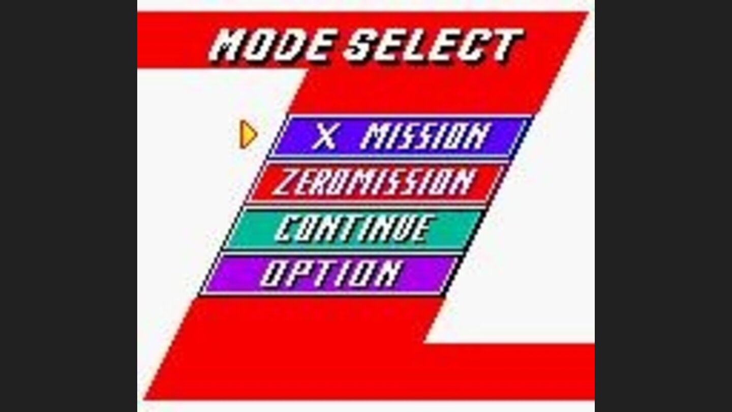 A redesigned menu screen.