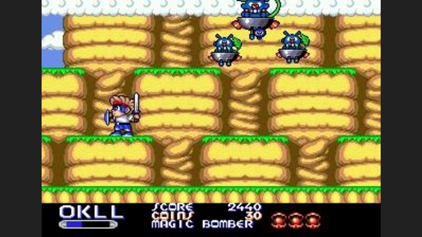 Fighting a semi-boss