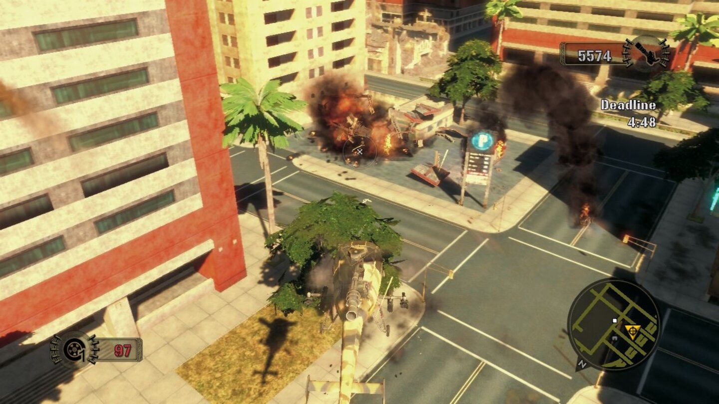 Mercenaries 2: World in Flames - Zerstörung im Detail