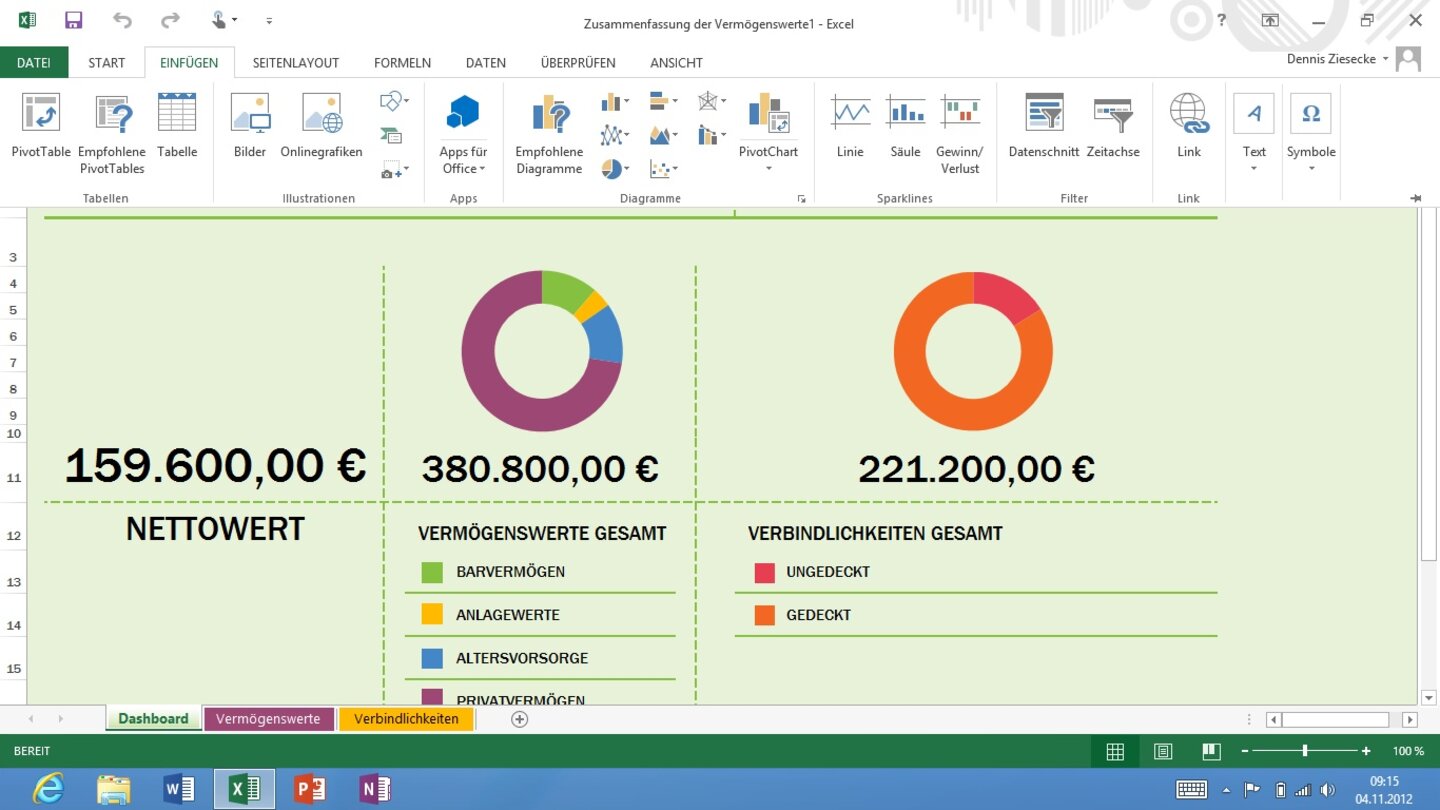 Microsoft Office 2013 für Windows 8 RT