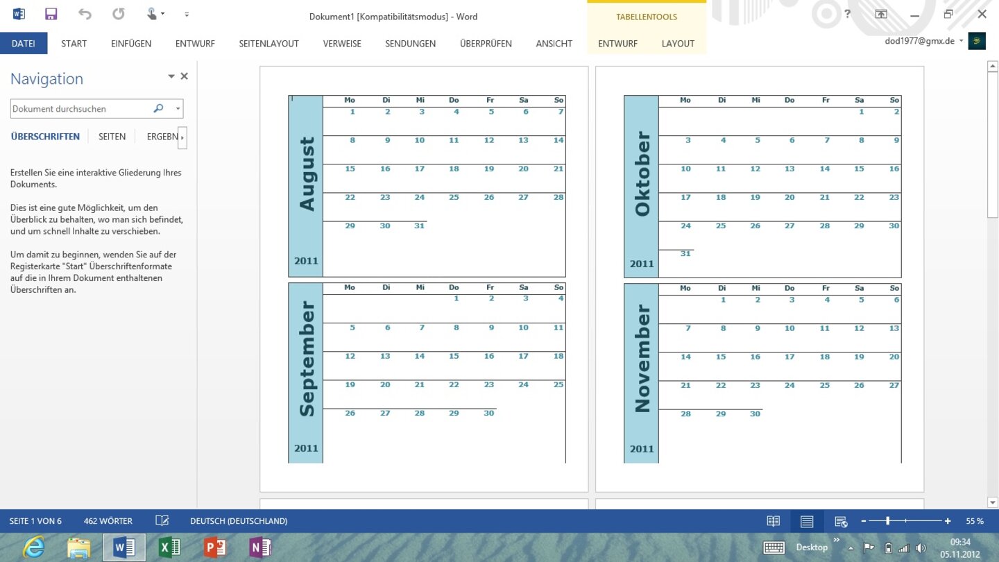Microsoft Office 2013 für Windows 8 RT