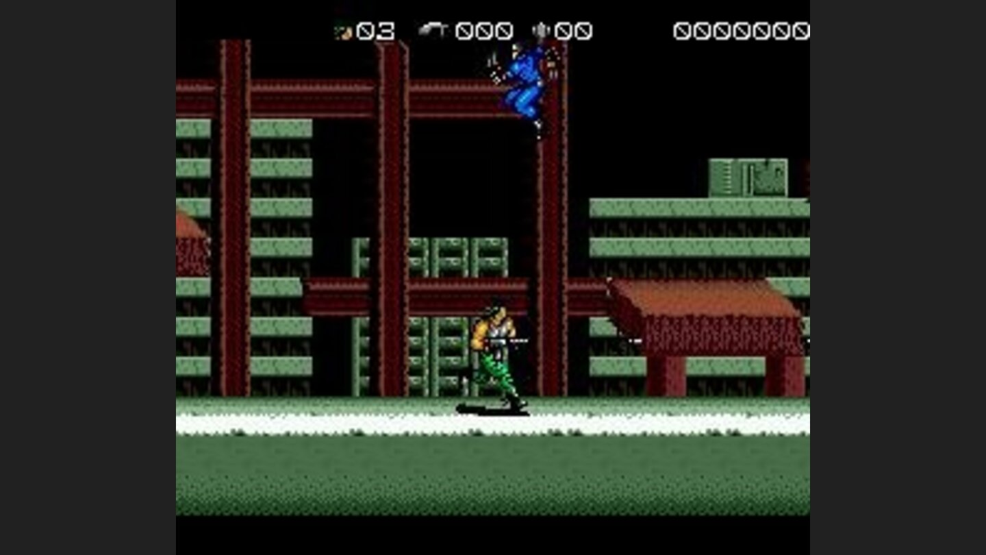Avoid falling blue guys