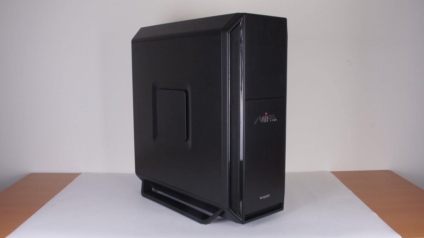 Mifcom Silent Gaming-PC BeQuiet! Edition - Seitenansicht
